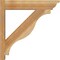 Ekena Millwork Funston Rough Sawn Traditional Outlooker, Western Red Cedar, 6"W x 26"D x 26"H OUT06X26X26FST01RWR - alternate 2